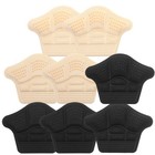 4 Pairs Heel Cushion Heel Grip Self-Adhesive Anti-slip Liners shoe pads