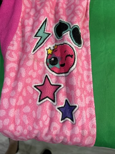 L.O.L. Surprise Girl's Rock the Beat One Piece Pajamas Pink Leopard girls size 8 - Picture 7 of 9