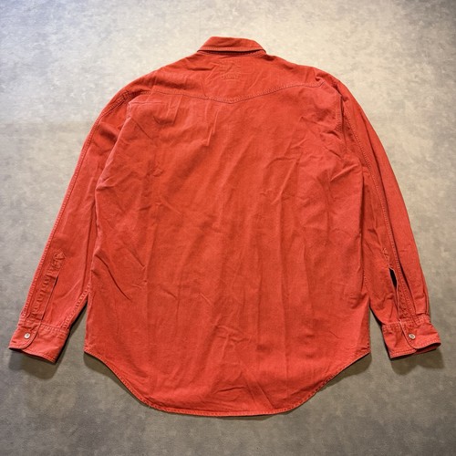 Vintage Banana Republic Shirt Mens Large Adventure Outfitters Travel Pearl Snap - Picture 2 of 6