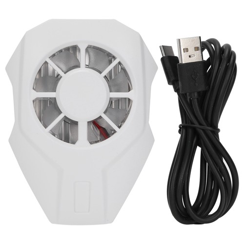 New USB Mobile Phone Radiator Fast Cooling Semiconductor Cellphone Cooler Fan He - Zdjęcie 23 z 24