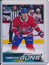COREY SCHUENEMAN 2022-23 UPPER DECK SERIES 2 YOUNG GUNS ROOKIE CARD RC #473