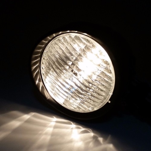 Retro Headlight Cruiser Chopper For Cafe Racer Bobber Shadow Old School Vulcan - Picture 12 of 12