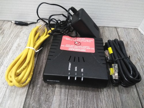 WESTELL G90-610015-20 ADSL2+ MODEM ( W/POWER CORD & CABLES) - Picture 1 of 6
