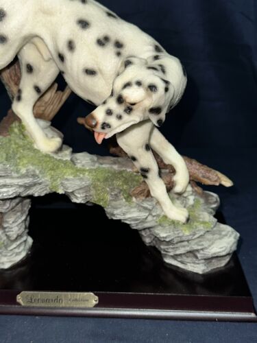 Dalmatiner Hund Statue Figur Leonardo Collection 12" x 11" x 6" Harz - Bild 2 von 13