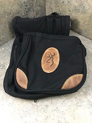 【スーパーセール】 Shell Black Lona Browning Pouch eBay | Canvas/Leather 121388992 その他