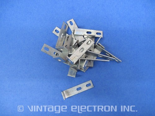 (20) Small L Brackets (PCB mounting, etc): 1-1/2" L X 3/8" W X 0.050" Thk, Zinc - Picture 5 of 15