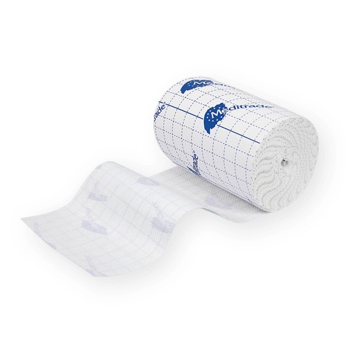 Meditrade ABE® Fixiervlies 10 cm x 10 m Verband Wundverband Rolle selbstklebend - Bild 3 von 9