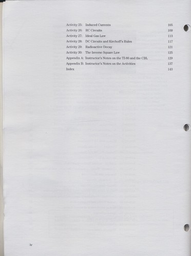 Explorations: College Physics with the CBL and TI-86 - Texas Instruments - NEW - Bild 3 von 3