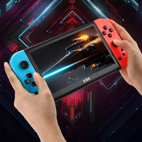 Tragbare Retro-Konsole mit 20.000 Spielen und großem Bildschirm, Quad-Core-Proze - Bild 16 von 24