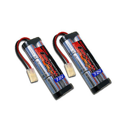 2PCS Tenergy 7.2V 3800mAh High Capacity NiMH Battery Pack for RC Car w/ Tamiya - Photo 1 sur 6