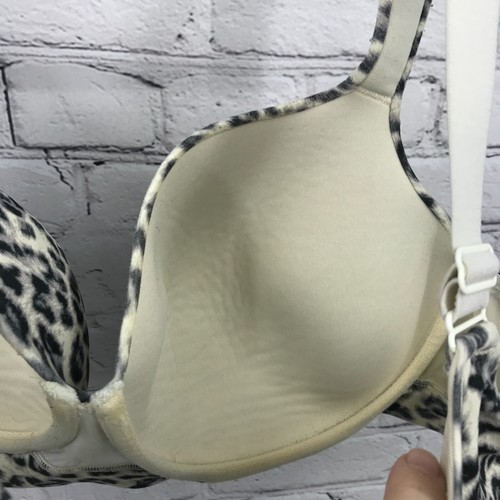 Cacique Bra Womens 40DD Balconette Lightly Lined Animal Print Underwired - Picture 13 of 14