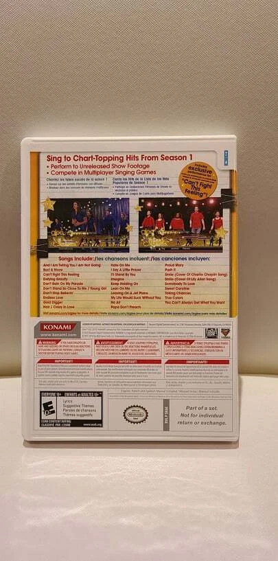 Glee Karaoke Revolution- Complete w/ Manual and Konami Microphone- Nintendo Wii - Image 2 of 4