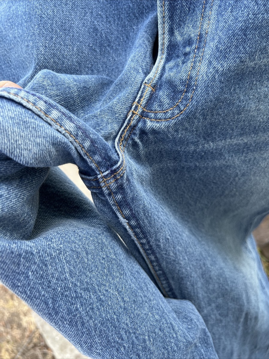 Vintage Levis 501 XX Made In USA 34x33 Distressed Denim Vintage Levis 501 XX Made In USA 34x33 Distressed Denim
