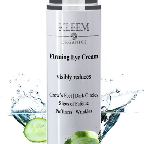 Kleem Organics Anti Aging Eye Cream, Reduces Dark Circles, Puffiness, Bags, Crow