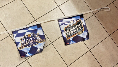 RUSTY WALLACE 2005 RUSTY'S LAST CALL BANNER STREAMER 16' MILLER PENSKE NASCAR - 第 5/6 張圖片