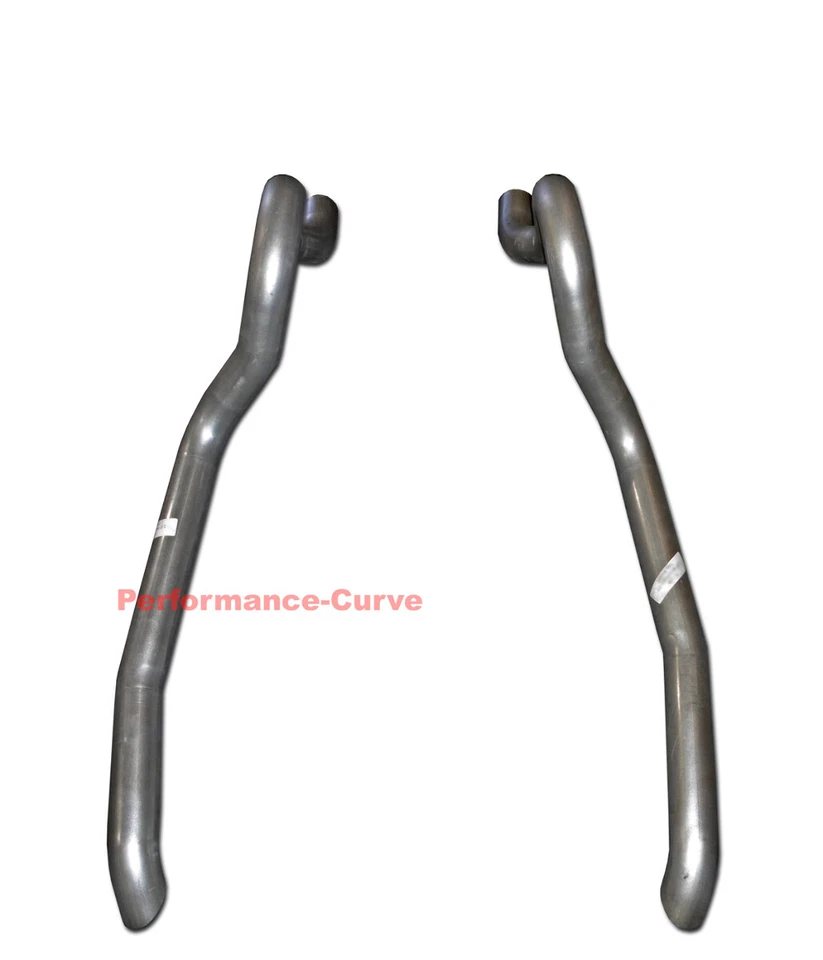 Ford Mustang GT 1986-1993 5,0 doble escape mandril tubos traseros doblados 2,5" Foto 2 de 3