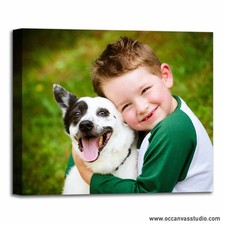 Personal Photo Print to Canvas Modern gallery wrapped wall decor