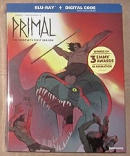Genndy Tartakovsky's Primal: The Complete First Season Blu-ray with Slipcover