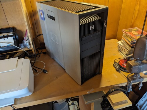 HP Workstation Z800 (500GB, Intel Xeon, 2.53GHz, 2GB) PC Desktop - VA783UT#ABA - Picture 3 of 3