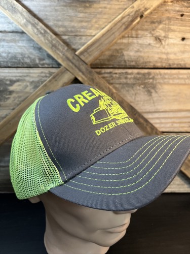 Trucker Cap OC Brand Gray/Green SnapBack Mesh Creamer Dozer Service Inc Logo - Picture 5 of 9