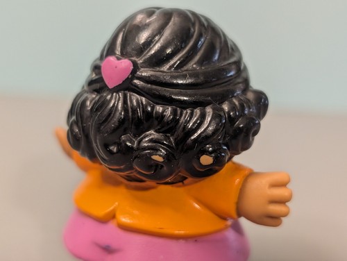 Vtg Fisher Price Little People Figure Mom Hispanic Mother - 1997 Replacement Toy - Picture 6 of 11