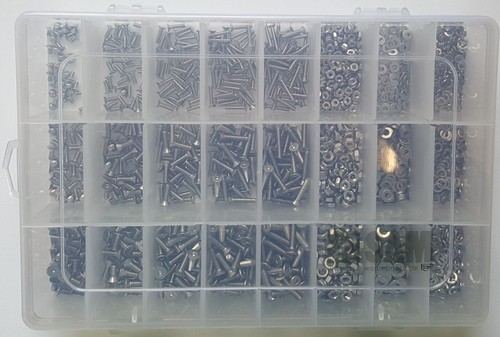 Sets Innensechskantschrauben Sechskantschrauben Edelstahl A2 - Bild 42 von 51