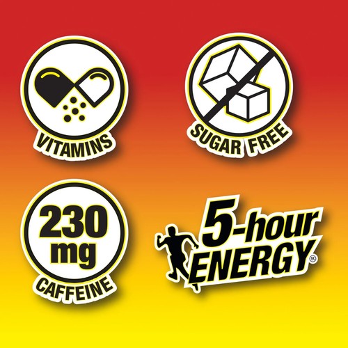 5-hour ENERGY Shot, Extra Strength, Peach Mango, 30 Count - Picture 7 of 9