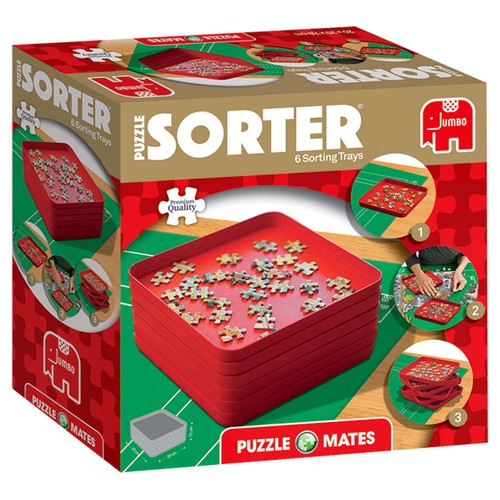 Puzzle Mates Sorting Tray - Save Space, Store and Organise Your puzzle Pieces - Picture 5 of 5