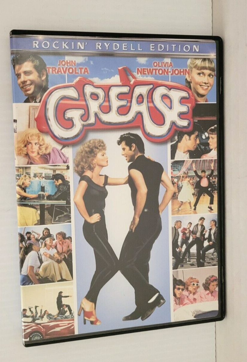 Grease Rockin Rydell Edition Musical DVD Classic Film Very Good Condition