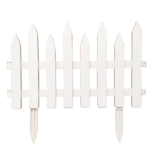 Garden Plastic Fence Outdoor Lawn Edging Border Panel Edge Fencing Yard Decor - Picture 9 of 13
