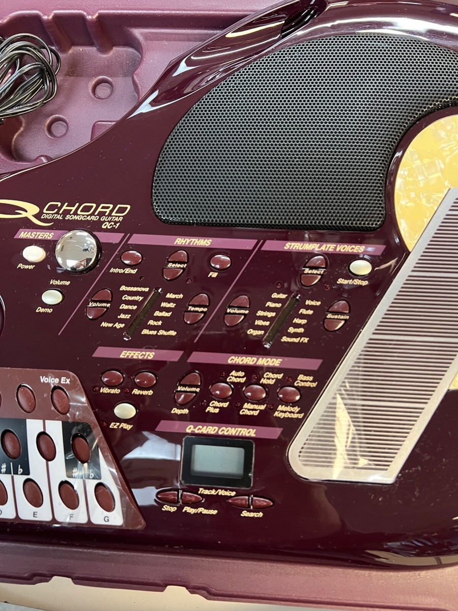 SUZUKI　Qchord キューコード QC1 オムニコード Suzuki QC1 QChord & Omnichord Review | Exploring Digital