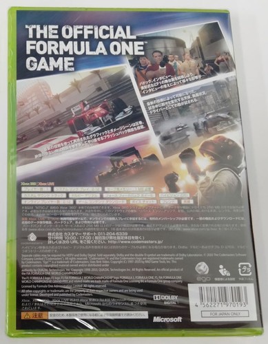Microsoft Xbox 360 F1 2010 Formula 1 Japan Unopened 7921 SP - Picture 2 of 2