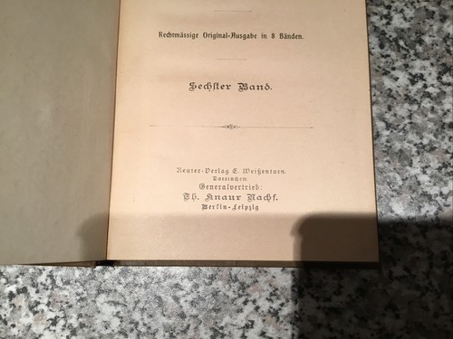 Fritz Reuters Werke - Band 1 bis 7 - Bild 3 von 4