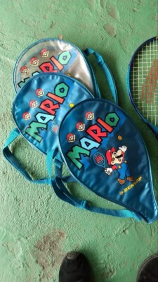 Rare Item Dunlop Mario Tennis 64 Junior Set Of 2 Nintendo