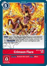 NM-Mint Digimon Crimson Flare - BT11-097 - C Dimensional Phase (BT11) Digimon