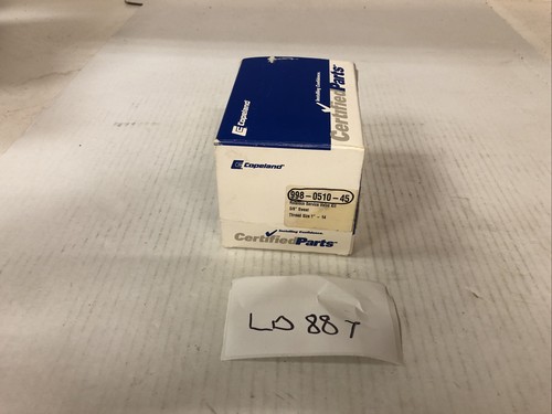 1 New Copeland ( Emerson) 998-0510-45 Rotalock Service Valve Kit 5/8 Sweat - Picture 14 of 14