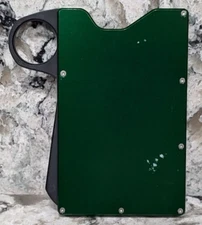 GRIP6 RFID BLOCKING ALUMINIUM WALLET in DARK GREEN - by BELT BUCKLE COMPANY