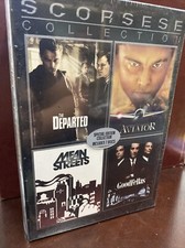 Martin Scorsese Collection DVD 4 Movie Set Goodfellas Departed Mean Streets