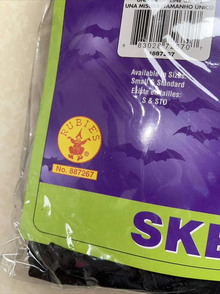 Skellie Maid Skeleton French Maid  Adult Halloween Cosplay Costume - NEW!  - Image 4 of 4