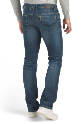 NWT DIESEL Sz36X32 SAFADO REGULAR SLIM STRAIGHT STRETCH JEANS WASH RM032