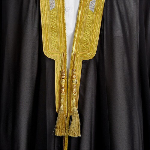 Men Thobe Jubbah Islamic Jubba Dishdash Muslim Abaya Kaftan Daffah Saudi Kimono - Picture 76 of 165