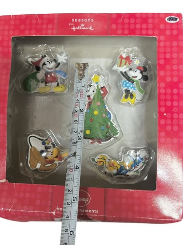 Seasons From Hallmark Disney Christmas Ornaments Set of 5 Mickey And Friends New - Picture 8 of 10