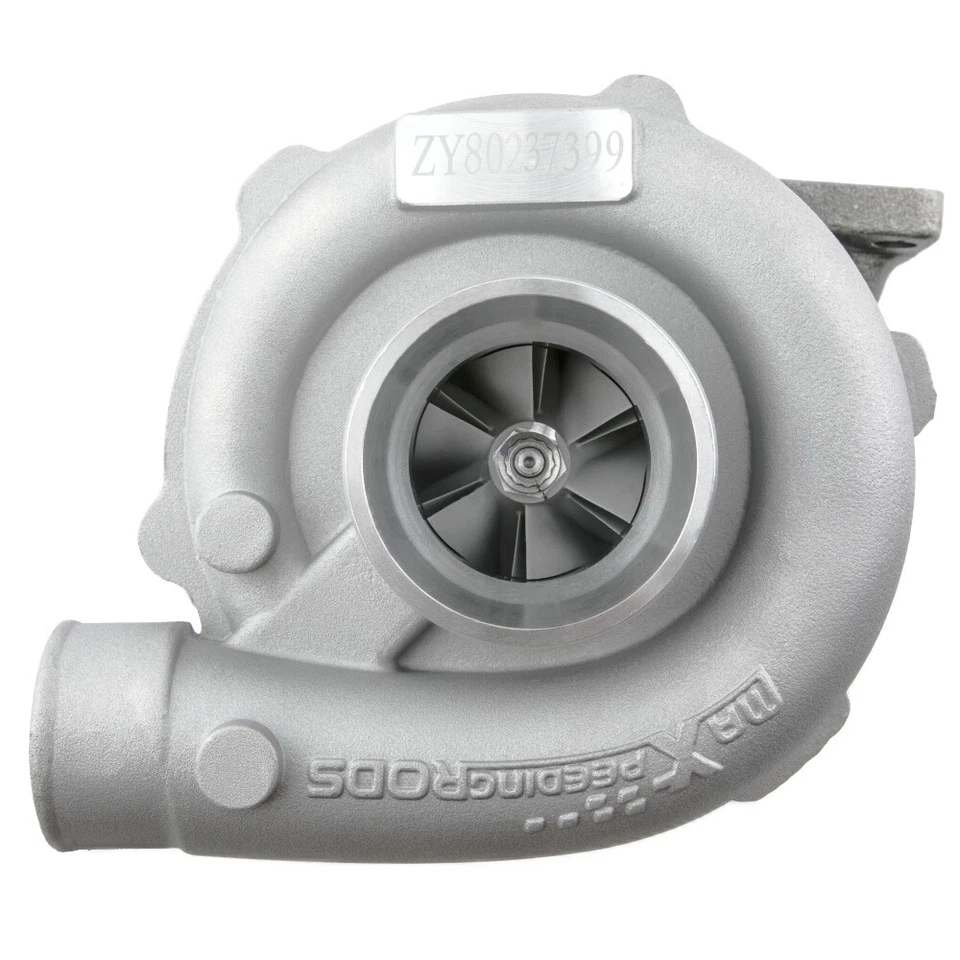 T04E T3/T4 A/R 0.63 400HP STAGE 3 Turbocharger & Oil Return Feed line kit - Image 2 of 4