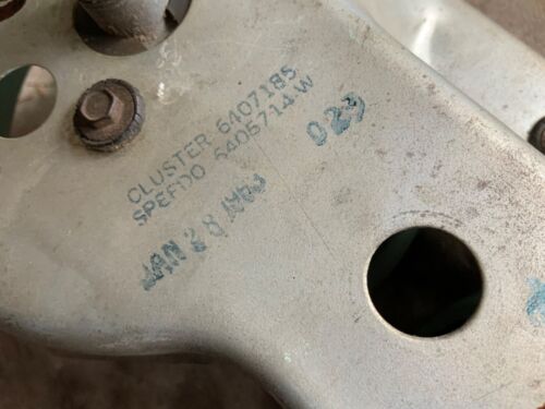ORIGINAL OEM GM 1963 CORVETTE TACHOMETER ODOMETER SPEEDOMETER W/POD SURVIVOR 63 - Bild 9 von 9