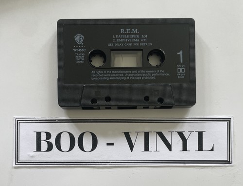 R.E.M. - Daysleeper (single) - cassette tape indie rock Ex / Ex Condition - Picture 5 of 7