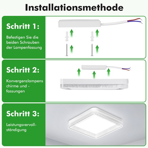 48W 36W LED Ceiling Down Light Ultra Thin Flush Mount Kitchen Lamp Home Fixture - Picture 8 of 70