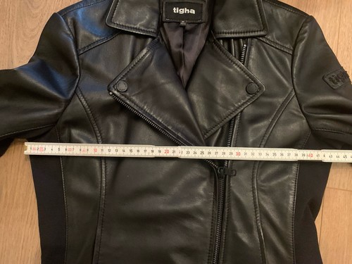 tiga Damen Lederjacke Gr. M Schwarz - Bild 21 von 23