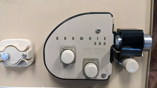 Vintage Kodak Brownie 500 8mm Model C Movie Projector - Picture 6 of 9
