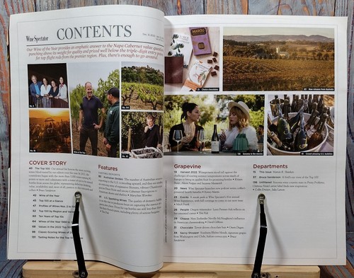 Wine Spectator Magazine Dec 31, 2022-Jan 15 2023 Announcing the Wine of the Year - Picture 3 of 23