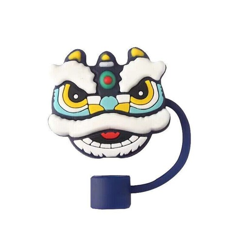 全新 2024 中国龙面具上衣 适用于 7-8 毫米星巴克不倒翁吸管塞 - Foto 5 di 7